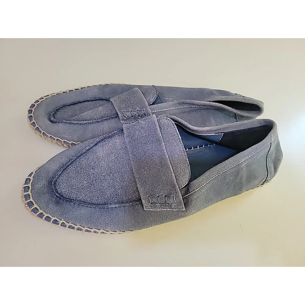Vince blue suede